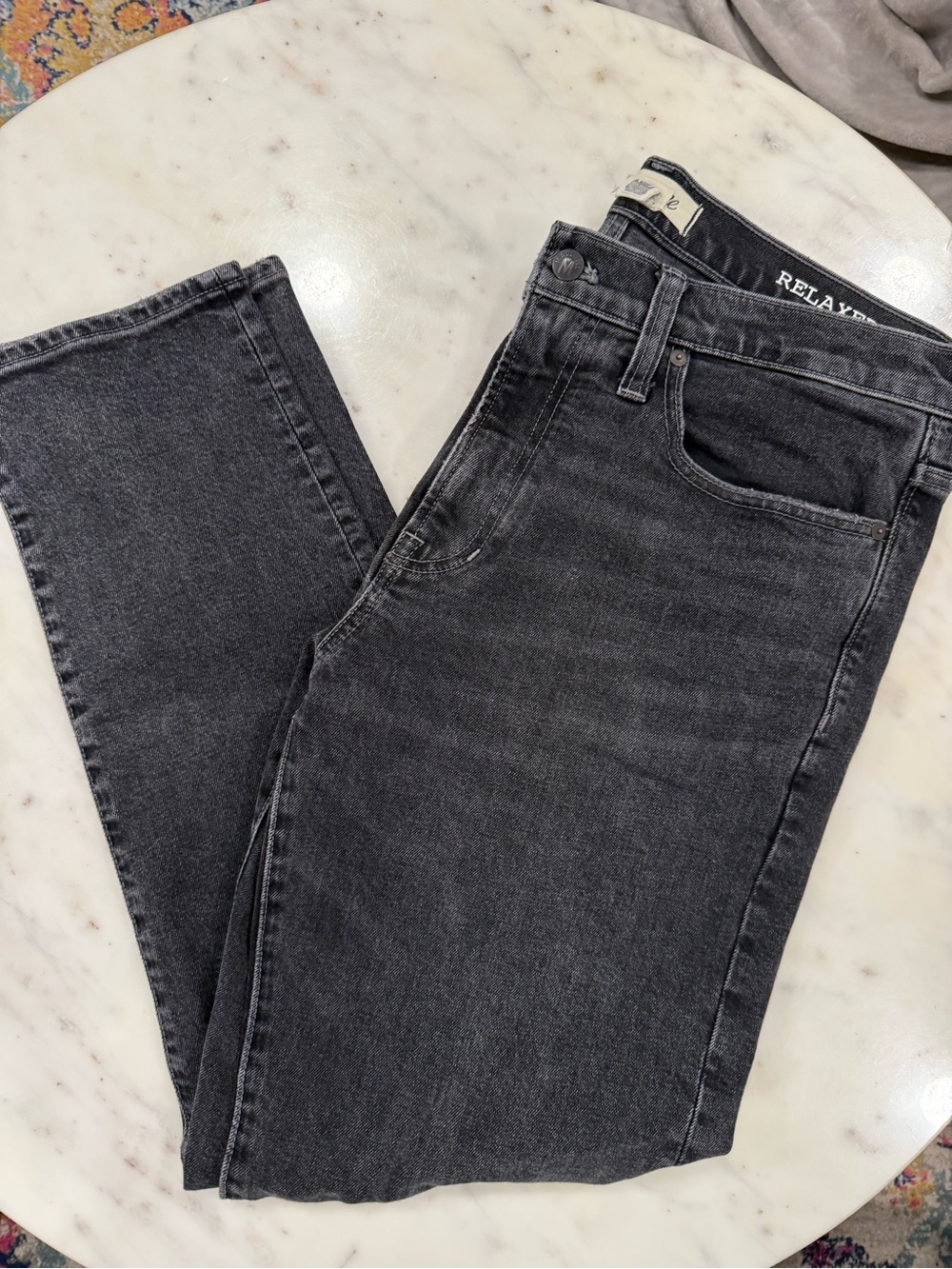 Madewell Men’s Relaxed Tapered Jeans